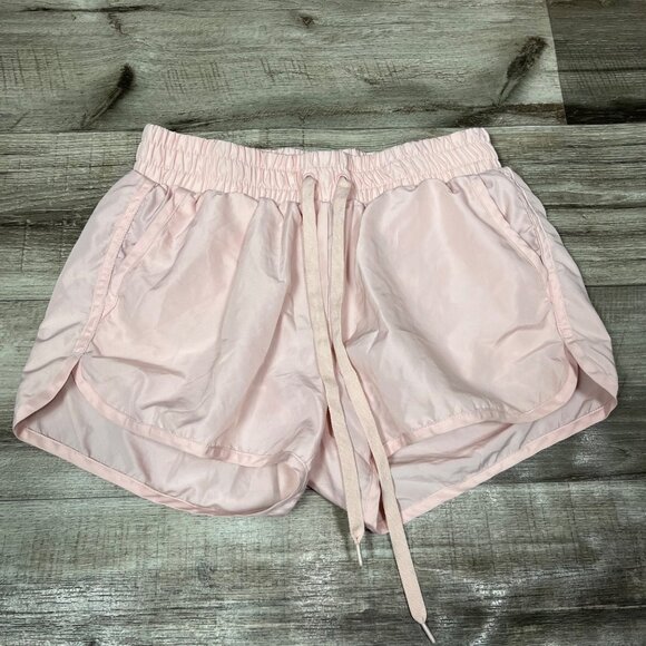 Zyia Athletic Loose Running Shorts Light Pink Women’s Size M - Picture 1 of 8